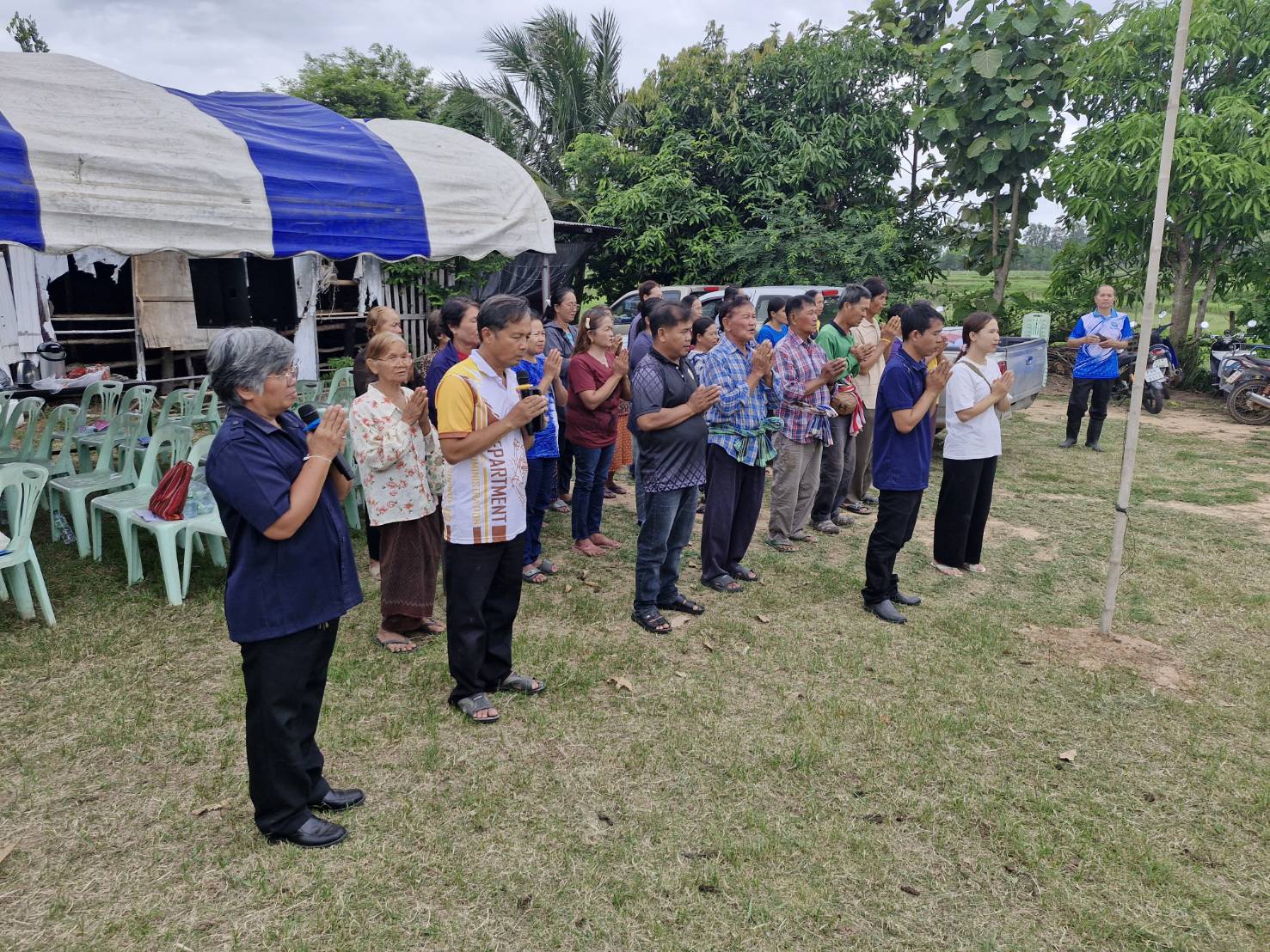 พช.กุดรัง ลุยประเมินผลหมู่บ้านเศรษฐกิจพอเพียงบ้านหนองบอน มุ่งถอดบทเรียนพัฒนาสู่ความยั่งยืน