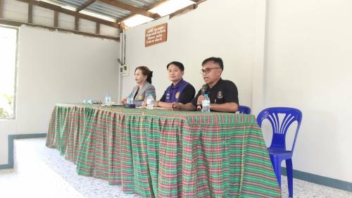 สำนักงานพัฒนาชุมชนอำเภอกุดรัง ร่วมประชุมกำนัน ผู้ใหญ่บ้านตำบลนาโพธิ์ ขับเคลื่อนงานพัฒนาชุมชนและเตรียมความพร้อมภารกิจสำคัญ
